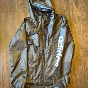 Adidas rain/warm up jacket. Size M